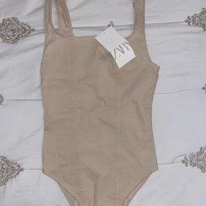 Corset Nude Bodysuit